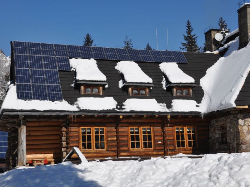 Ornak schronisko instalacja fotowoltaiki