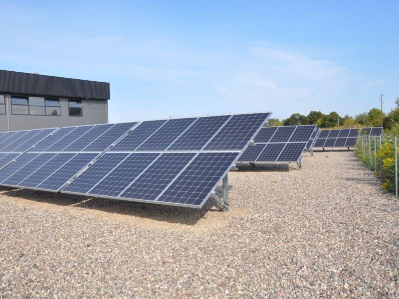 Voigt instalacja paneli fotowoltaicznych o mocy 100 kWp