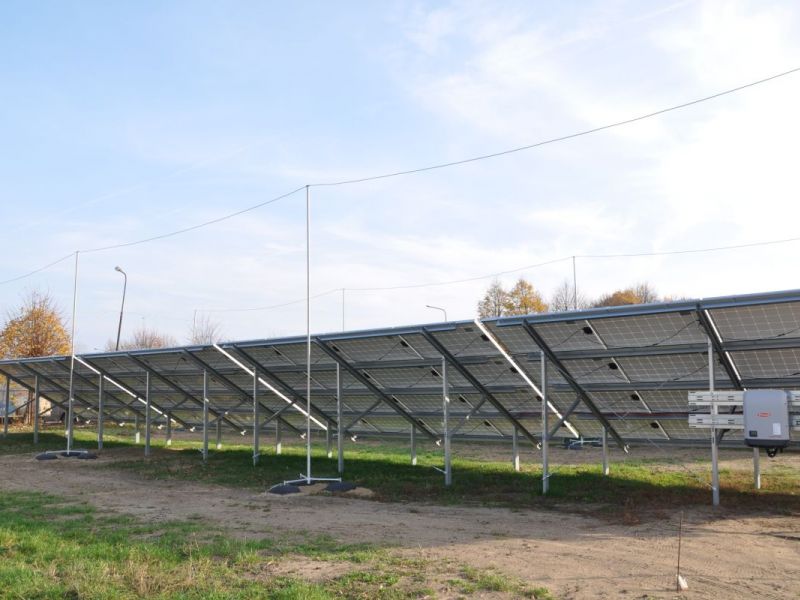 Montaż paneli fotowoltaicznych o mocy 39 kWp ZWiK Złocieniec