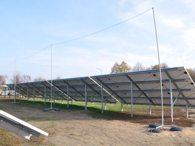 Montaż paneli fotowoltaicznych o mocy 39 kWp ZWiK Złocieniec